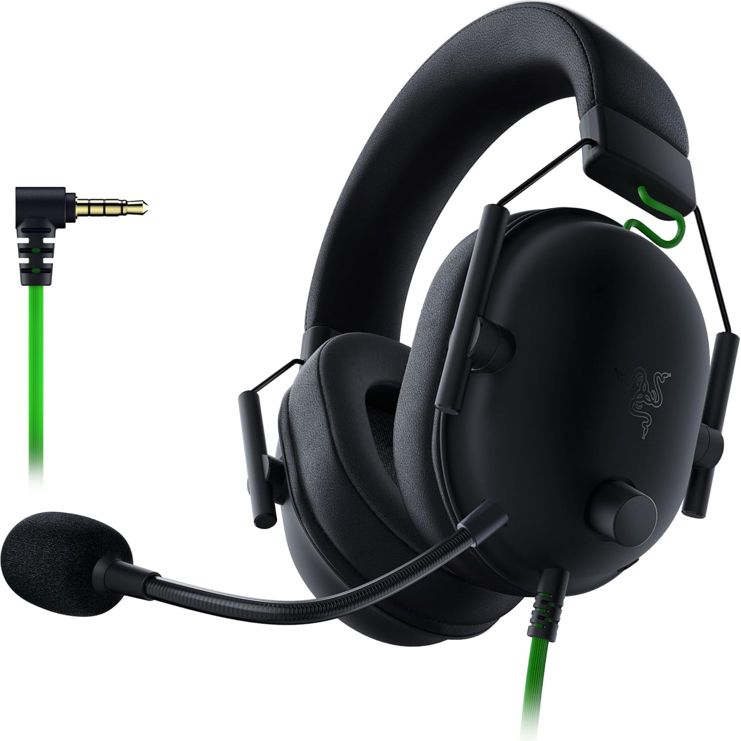 Razer BlackShark V2 X Wired PC Gaming Headset,3.5mm Audio Jack, Black
