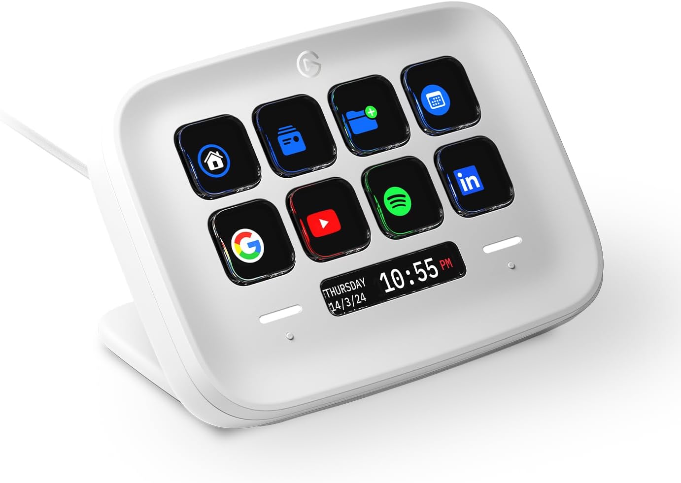 Elgato Stream Deck Neo, 8 Customizable Keys, 2 Touch Points