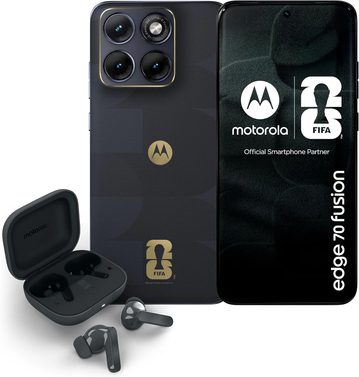 Brand New - Motorola Edge 70 Fusion Limited FIFA Edition 8/256GB Black